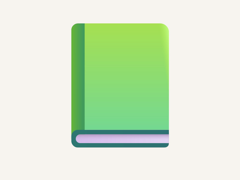 Green book emoji signifying the creation of new evergreen content